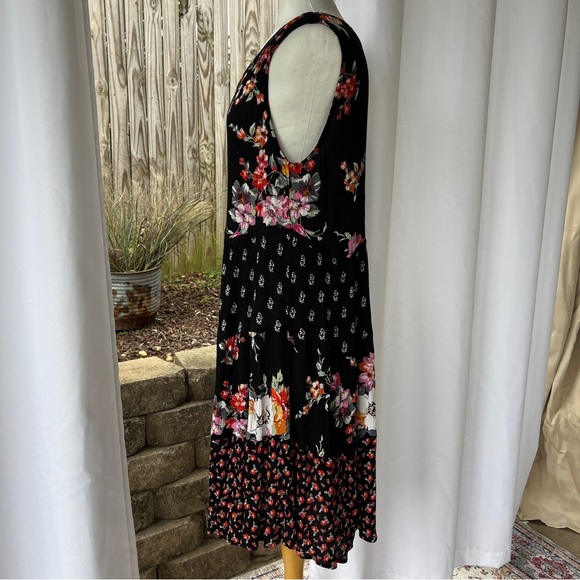 Bila Dress Retro 70s Vibe Large Festival Dress Boho Chic - Picture 5 of 13